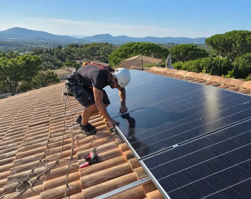 Installateur panneaux solaires Poey-de-Lescar — pose photovoltaïque sur toiture