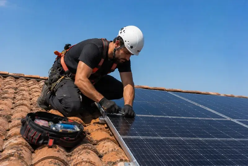 Maintenance et monitoring de panneaux solaires à Poey-de-Lescar